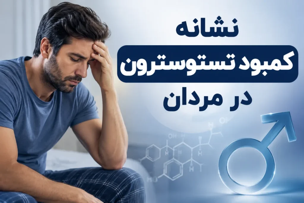 نشانه کمبود تستوسترون در مردان